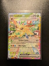 Leafeon EX Prismatic Evolutions Series 7 Play Stamped Prize Pack #006/131