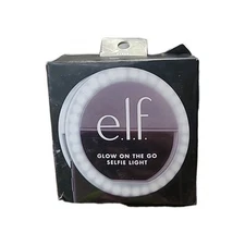 e.l.f.  Glow On The Go Selfie Ring Light for Phone, 3 Brightness Levels
