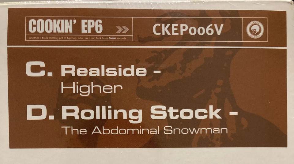 Cookin EP 6 2x12” Cookin Vinyl Good Looking Records LTJ Bukem Mint Vinyl Sealed - Изображение 2 из 4