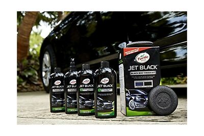 Turtle Wax Jet Black Box Kit Premium quality Effective Shine 12 oz