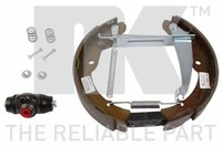 NK 444363102 Bremsensatz, Trommelbremse FüR Seat Skoda VW