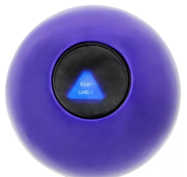 MAGIC ORB BALL EIGHT 8 BALL ANSWERS QUESTIONS PARTY GAME GIFT