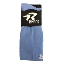 Ringor Diamond Fit Baby Blue Softball Blister Control Socks Size Medium M