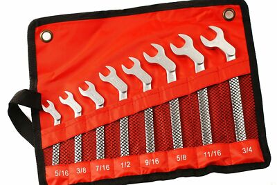 45° Degree Angle Open Spanner Combination Multi-Tooth Gear Lock Ring Metric/SAE