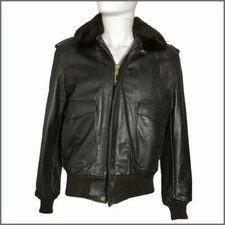 Phil Collins Schott Leather Crew Jacket (USA)