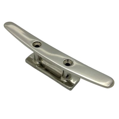 5'' FLAT TOP 2 LOCH EDELSTAHL 316 BOOT KLAMPE SEIL KLAMPE - UK LAGER