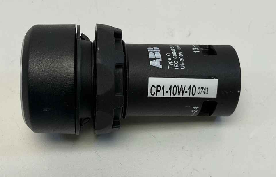ABB CP110W-10 Non-Illuminated White Pushbutton Switch 230V  - Image 3 of 4