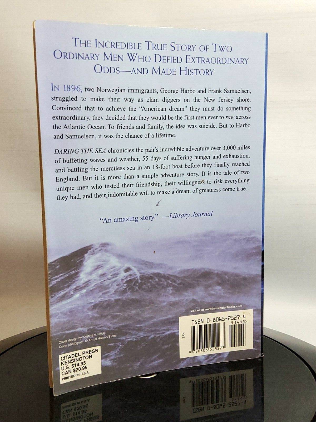 DARING THE SEA: THE TRUE STORY OF THE FIRST MEN TO ROW By David W. Shaw ...