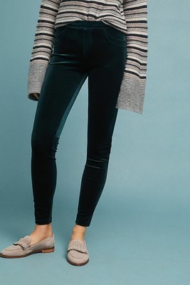 NWT Anthropologie Velvet Leggings by 