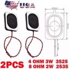 2PC 3525/2535 Speaker 3W 4Ohm/2W 8Ohm Box Speaker Small Cavity Ultra-thin HOT