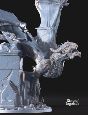 Dragon 2 - of The Cave - Davale Games - Herr der Ringe - Tabletop - 28mm
