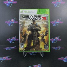 Gears of War 3 Xbox 360 Complete - 1 Year Warranty EX Cond