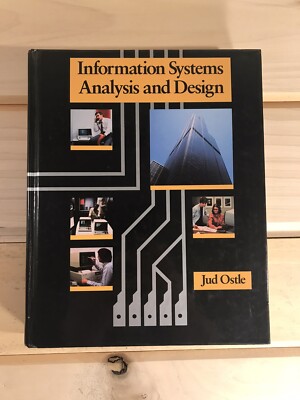 Information Systems Analysis and Design Textbook Jud Ostle Hardcover