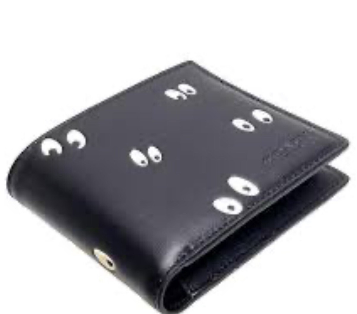 COACH X DISNEY SPOOKY EYES BLACK 3 In 1 Billfold Wallet