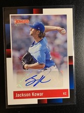 2022 Donruss Jackson Kowar Retro 1988 Signatures