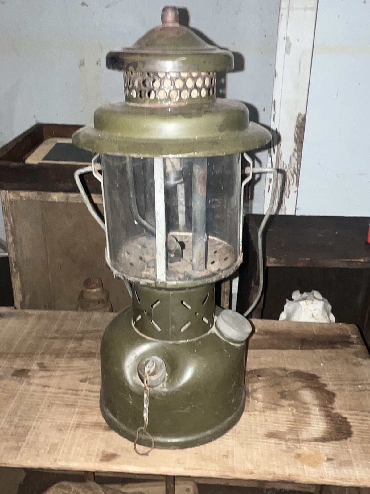 Coleman 252A Military Gasoline Lantern - Green for sale online | eBay