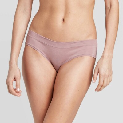 Women's Comfort Hipster Underwear - Auden Mauve S, Pink