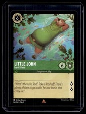 Disney Lorcana Rise of the Floodborn Little John Loyal Friend Non Foil 84/204