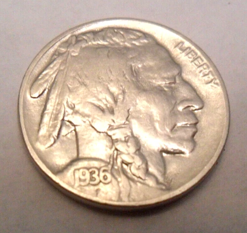 1936 S INDIAN HEAD "BUFFALO" NICKEL CULL **FREE SHIPPING**