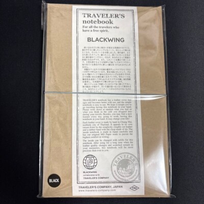 Traveler's Notebook × Blackwing Limited Edition Set Japan