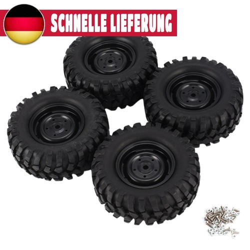 4 Stück 1/10 RC Crawler Auto Beadlock Felgenreifen für Traxxas AXIAL (110 mm)