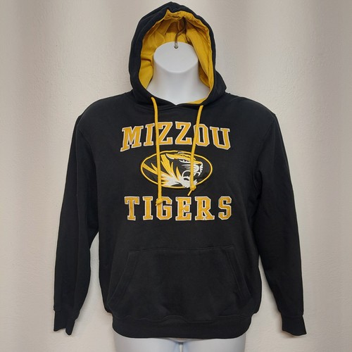 MIZZOU TIGERS SWEATSHIRT HOODIE Men's Med Missouri Embroidered Colosseum