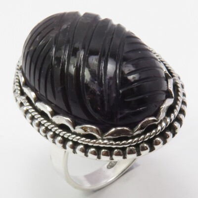 Get Special Discount On Trend Genuine AMETHYST 925 Silver Ring Size 6.5 Jewelry