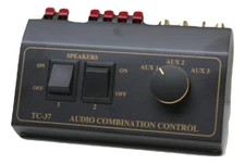 Technolink TC-37 Speaker Switch and Stereo Source Selector Combo; 2 Cures in 1!