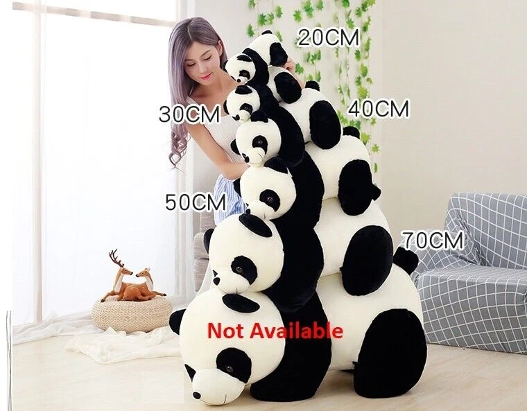 Big Giant Panda Doll Plush Stuffed Animal Bear Doll Pillow Soft Toy Kids Gift - Image 4 of 4