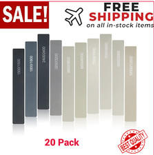 20 Pieces Sanding Sticks for Plastic Models Polishing Sanding Sticks Tools