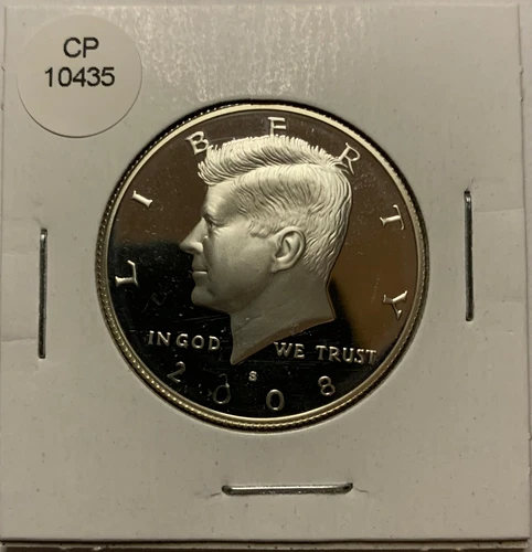 2008 S Silver Proof Kennedy Half Dollar some TONING CP10435