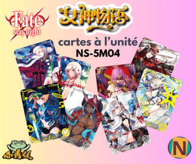 Einheitlich - Card Goddess Story NS 05M04 R + SR + SSR Fate (NS-5M04)