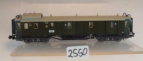 Minitrix Spur N 1/160 Packwagen 107776 4-achsig der DRG #2550 | Zustand: Gebraucht