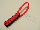 ONE (1) Paracord KEYCHAIN KEY FOB 550 USA HAND-MADE #12 knife key tool zipper — photo 1