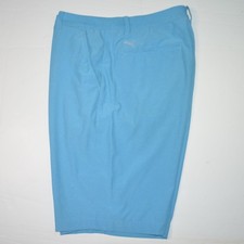 PUMA 10 Stretch Performance Blue Striped Golf...