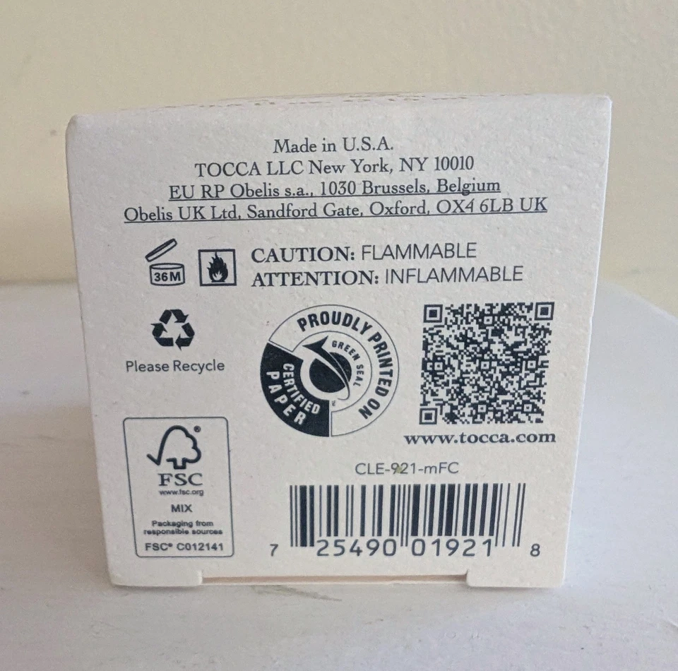 Tocca Cleopatra Eau De Parfum .5 Fl Oz Nuevo En Caja Fragancia Foto 4 de 4