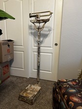 120 Year-Old Stand-Up Doctors Scale Made by Fairbanks Scale Company Chicago IL