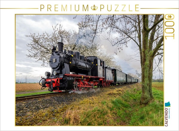 Calvendo Puzzle The Locomotive20 Of The Bergwarksbahn | 1000 Pieces, Finished Si-image