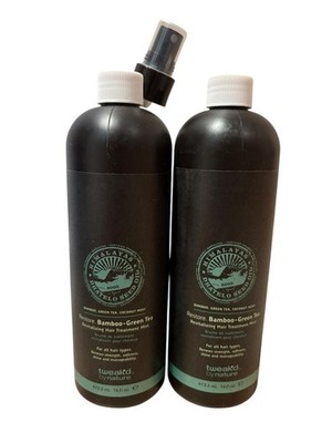 2 Tweak'd by Nature Dhatelo Restore Bamboo Hair Treatment Mist 16oz New Sealed