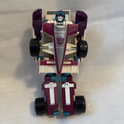 Vintage 2000 Hasbro Purple Transformer Takara 4.5'' 