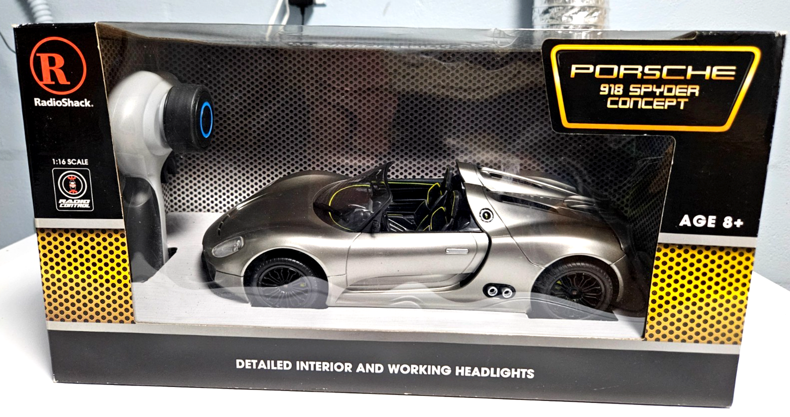 Porsche 918 Spyder Concept 1/16 Radio Shack RC- 13 inches long | eBay