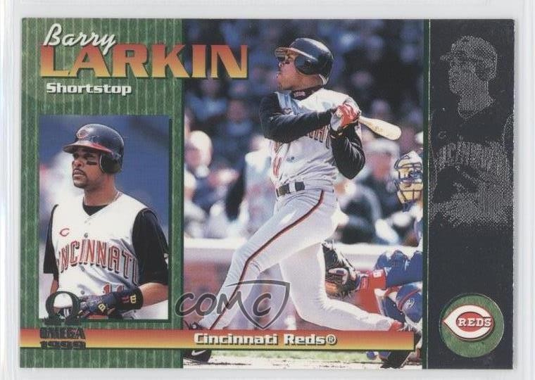 1999 Pacific Omega Barry Larkin #65 HOF 0q3
