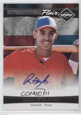 2011 Panini Limited International Flair 7/499 Ronald Guzman #2 Auto 0p8