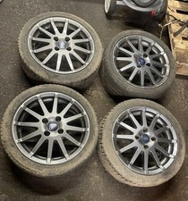 Ford Fiesta Mk6 Zetec S Alloy Wheels SET  16” 4x108 Set X4 Grey 195/45/16