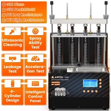 ANCEL JC400 GDI Piezo Ultrasonic Fuel Injectors Cleaner Tester Cleaning Machine