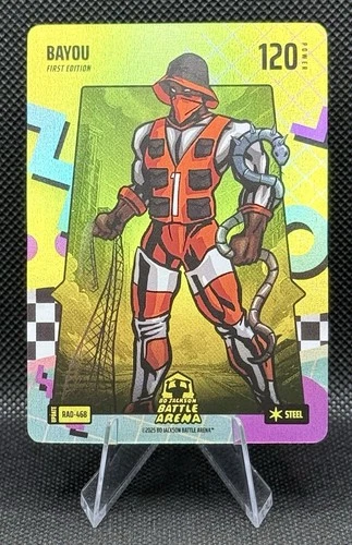 Bo Jackson Battle Arena - Bayou - 80's Rad Battlefoil - Steel-#RAD-468
