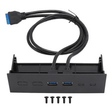 5.25 Inch Front Panel USB Hub Dual Port 5Gbps USB3.0 Optical Drive Front Panel C