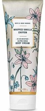 Bath Body Works Whipped Vanilla Chiffon Ultra Shea Body Cream 8 Oz