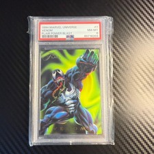 1994 Marvel Universe Flair Power Blast #7 Venom PSA 8