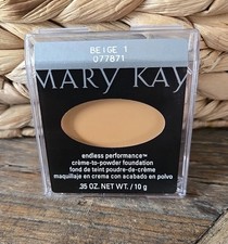 MARY KAY Endless Performance Creme to Powder Foundation BEIGE 1 NIB FREE SHIP